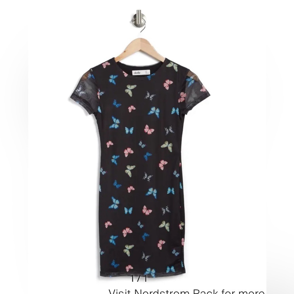 Eloise Butterfly Mesh Dress
